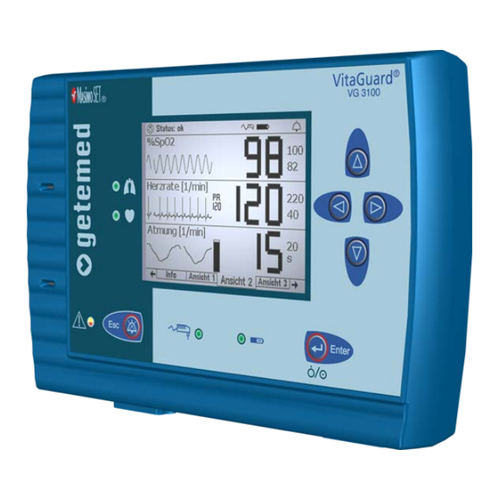 getemed VitaGuard VG 3100 Gebrauchsanweisung