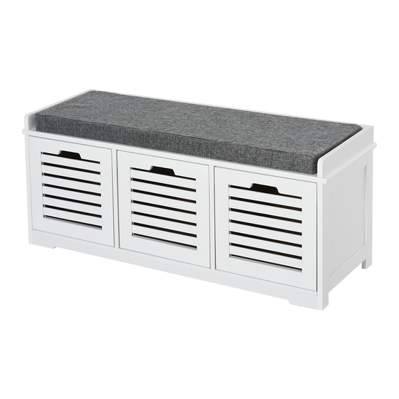 HOMCOM 837-080 Montageanleitung