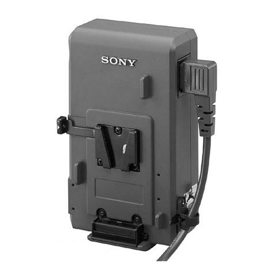 Sony AC-DN1 Bedienungsanleitung