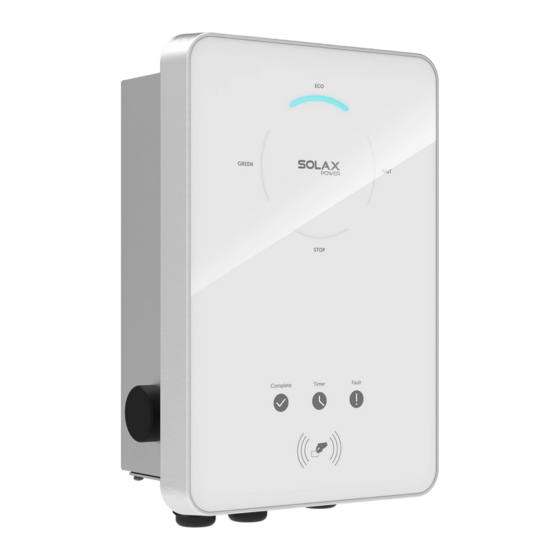 SolaX Power X1-EVC-7.2K Schnellinstallationsanleitung
