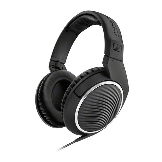 Sennheiser HD 461i Kurzanleitung