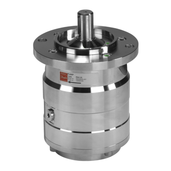 Danfoss PAH 25/32 Handbuch