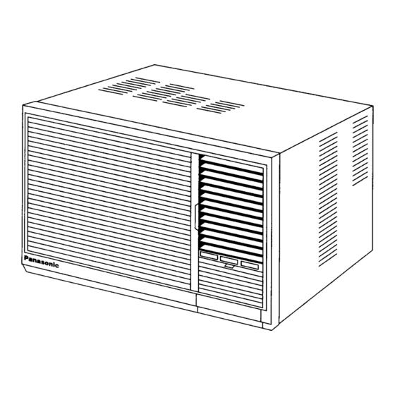 Panasonic CW-903FE Technisches Handbuch