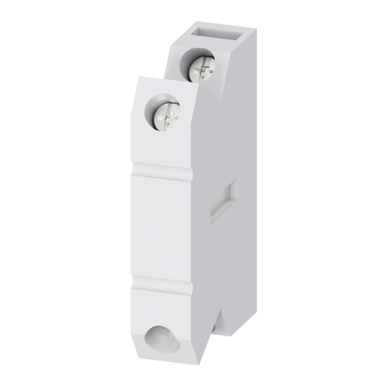Siemens 3LD9200-5 Serie Montageanleitung