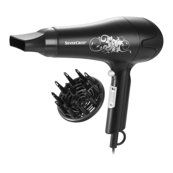 Silvercrest SHTR 2200 A1 Bedienungsanleitung