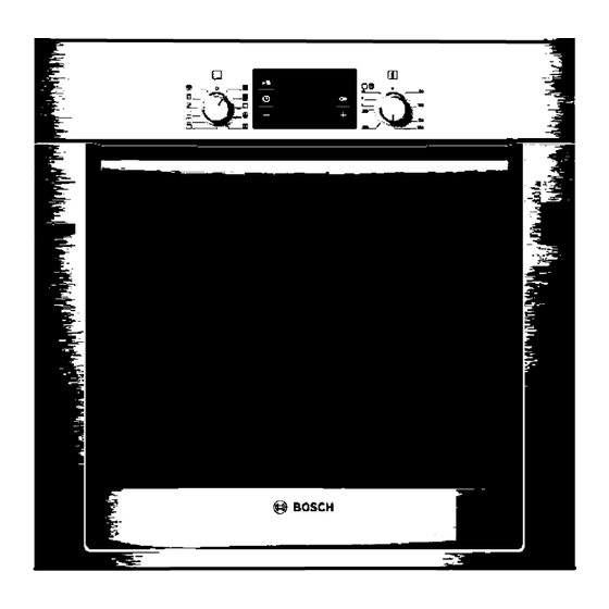 Bosch HBG73B550 Kurzanleitung