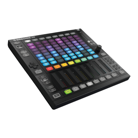 Native Instruments Maschine JAM Benutzerhandbuch