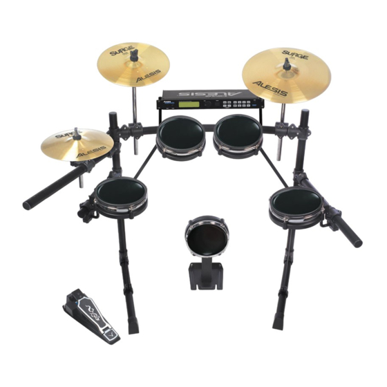 Alesis Surge Cymbal Pack 1 Kurzanleitung