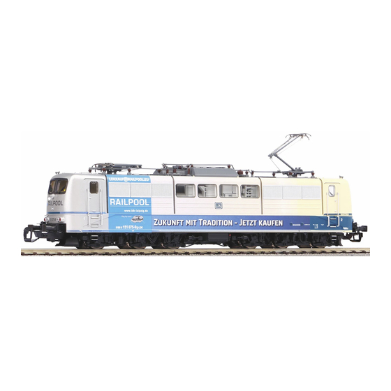 PIKO BR 151 TT Bedienungsanleitung