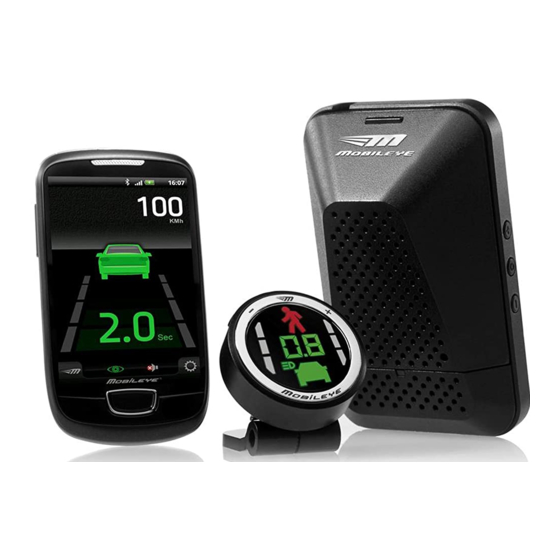 Mobileye 5 Serie Bedienungsanleitung