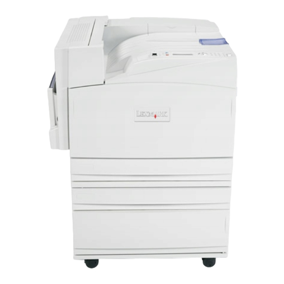 Lexmark C935 Series Benutzerhandbuch