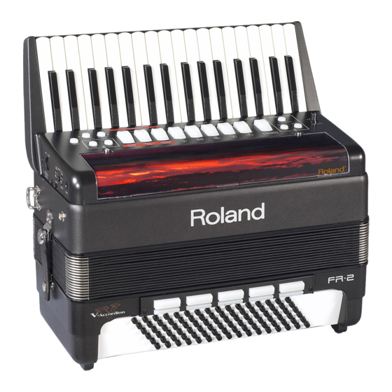 Roland FR-2 Bedienungsanleitung