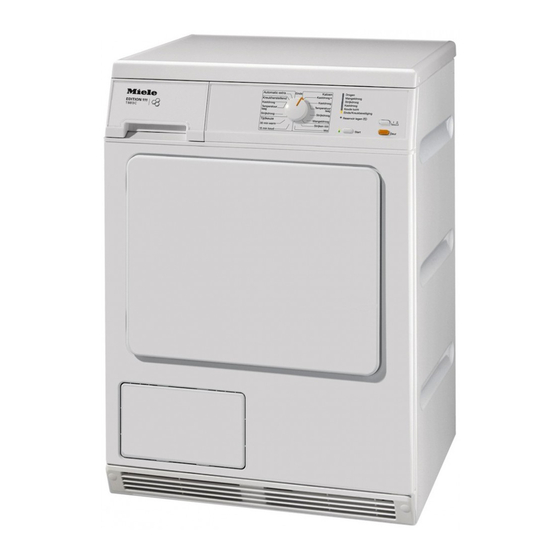 Miele T 8813 C Edition 111 Gebrauchsanweisung