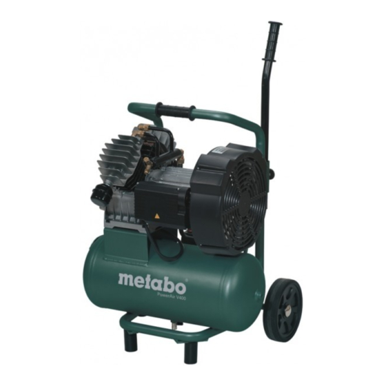 Metabo PowerAir V400 Originalbetriebsanleitung