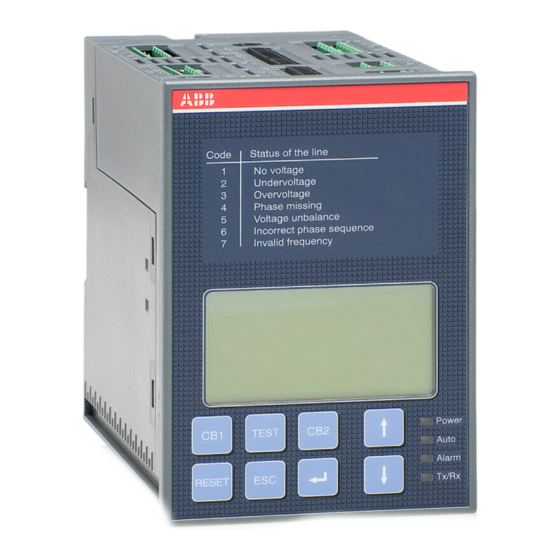 ABB ATS022 Installations-Und Betriebsanleitungen