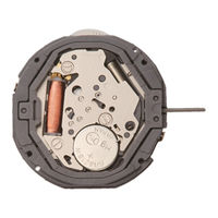Miyota 6P25 Bedienungsanleitung