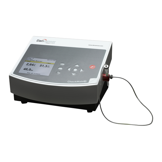 Dansensor CheckMate 3 Bedienungsanleitung