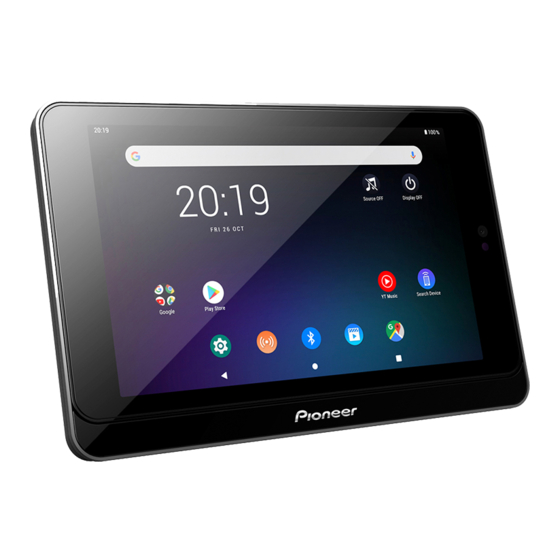 Pioneer SPH-T20BT Benutzerhandbuch