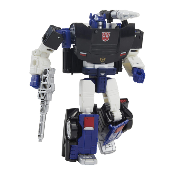Hasbro Transformers Generations Selects War for Cybertron Trilogy Deep Cover WFC-GS23 Bedienungsanleitung