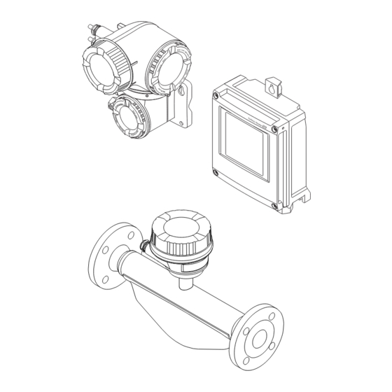 Endress+Hauser Proline Promass E 500 PROFINET Betriebsanleitung