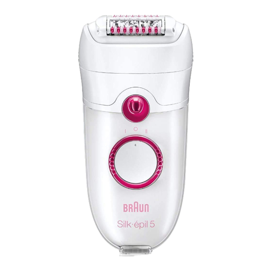 Braun Silk épil 5 Gebrauchsanweisung