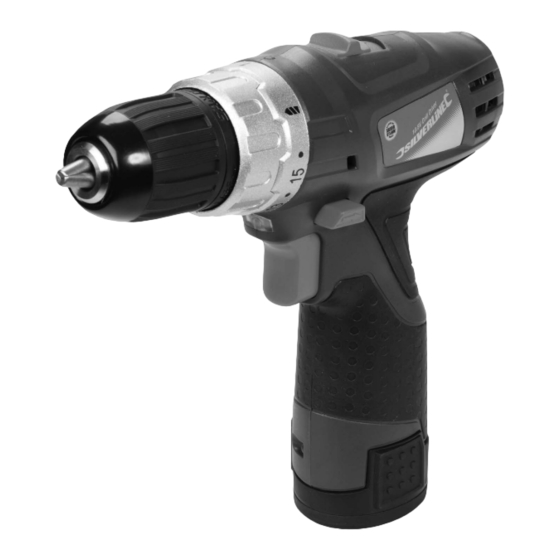 Silverline 10.8V Drill Driver Kurzanleitung