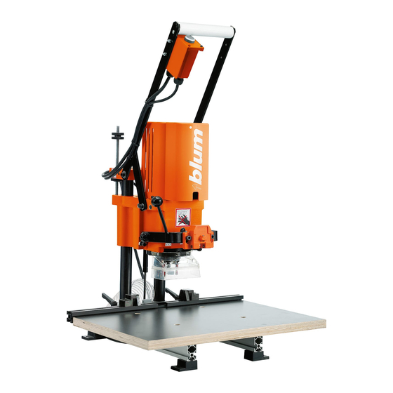 blum MINIPRESS M Bedienungsanleitung