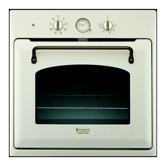 Hotpoint Ariston FT 85.1 Bedienungsanleitung
