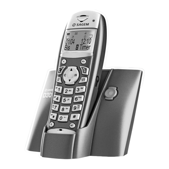Sagem D35C Bedienungsanleitung