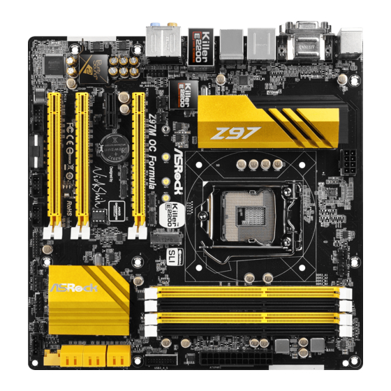 ASROCK Z97M OC Formula Bedienungsanleitung