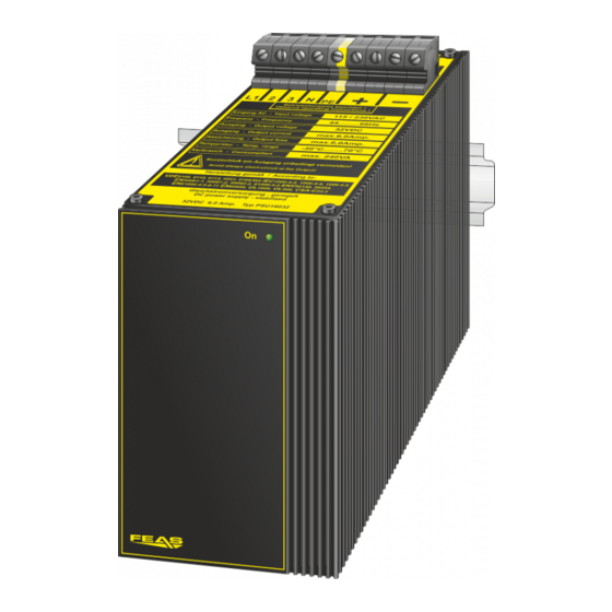 Feas PSU180 Betriebsanleitung