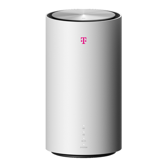 Magenta Internet 5G Box AX5400 Kurzanleitung