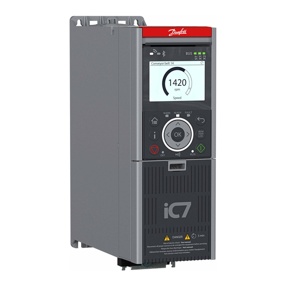 Danfoss iC7 Serie Bedienungsanleitung