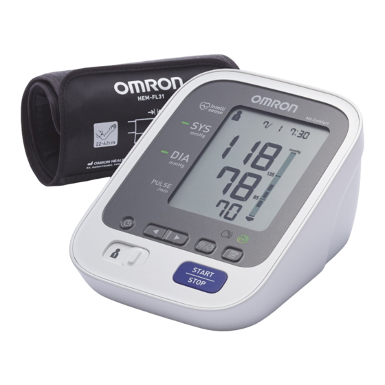 Omron M6 Comfort IT Handbuch
