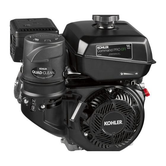 Kohler Command PRO EFI ECH440,  Command PRO ECH440LE Betriebsanleitung