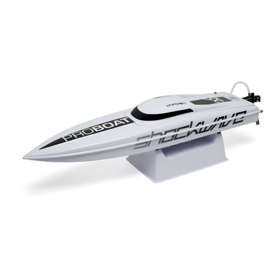 ProBoat ShockWave PRB0650 Bedienungsanleitung