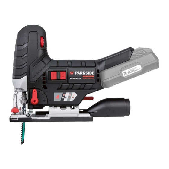 Parkside Performance PSSPA 20-Li A1 Originalbetriebsanleitung