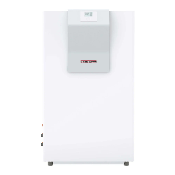 STIEBEL ELTRON WPL 09 ICS classic Bedienung Und Installation