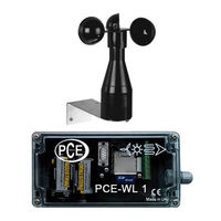 PCE Instruments PCE-WL 1 Bedienungsanleitung