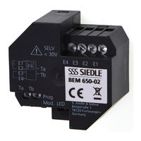 Sss Siedle BEM 650-02 Produktinformation