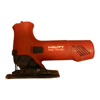 Hilti WSJ110-EB Bedienungsanleitung