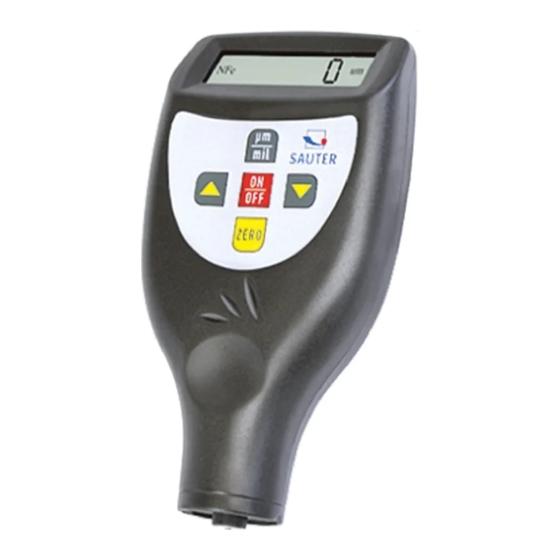 Sauter TC 1250-0.1 FN Bedienungsanleitung