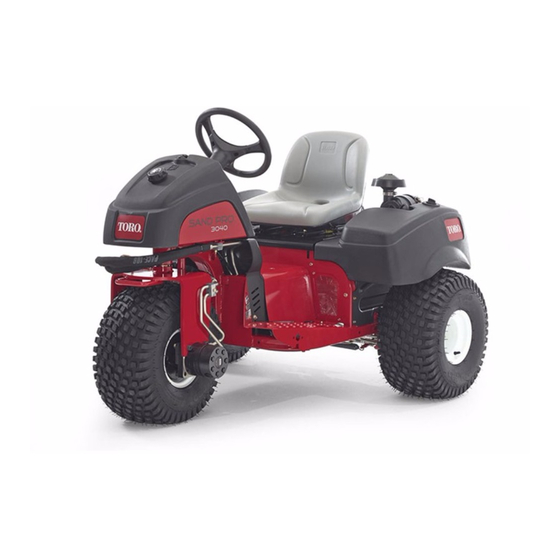 Toro SandPro 3040 08703 Bedienungsanleitung