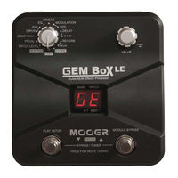 Mooer GEM Box Bedienungsanleitung
