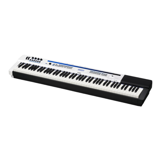 Casio Privia PX-5S Bedienungsanleitung