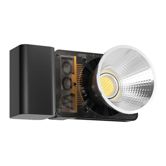 Zhiyun CINEPEER CX100 COB Light Bedienungsanleitung