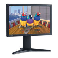 ViewSonic VP2250wb Bedienungsanleitung