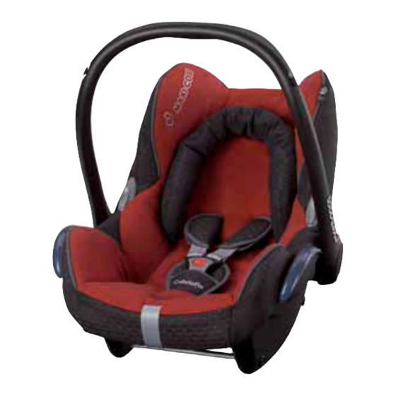 Maxi-Cosi CabrioFix Gebrauchsanweisung