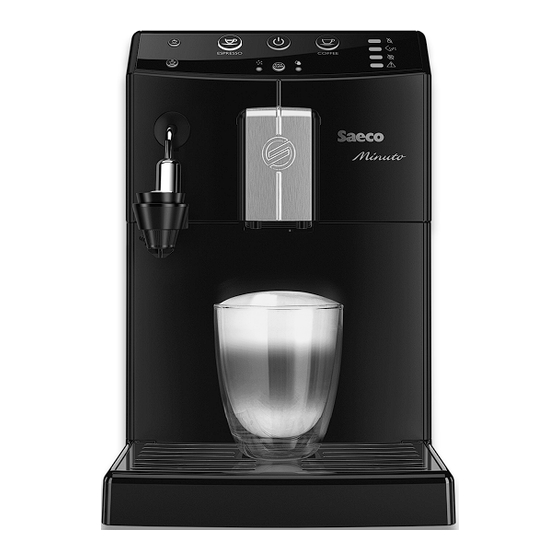 Philips Saeco Minuto Schnellanleitung