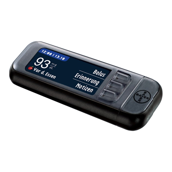 Bayer HealthCare Contour.next link 2.4 Bedienungsanleitung